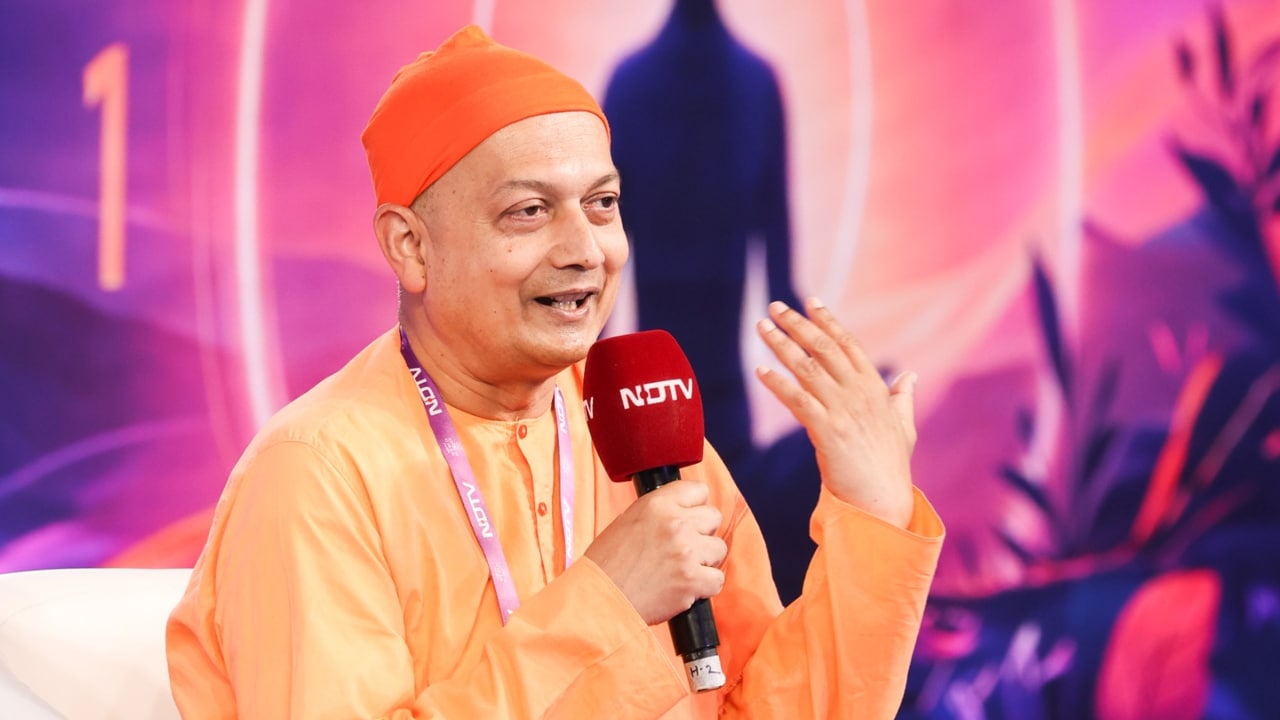 What Was A Hindu Monk Doing At Claude HQ? Swami Sarvapriyananda Reveals