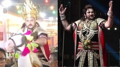 दूरदर्शन सीरियल 'चंद्रकांता' के कुंवर वीरेंद्र विक्रम सिंह बने रावण, दिल्ली की रामलीला में घोड़े पर धांसू एंट्री से लाल किले पर मचाई धूम