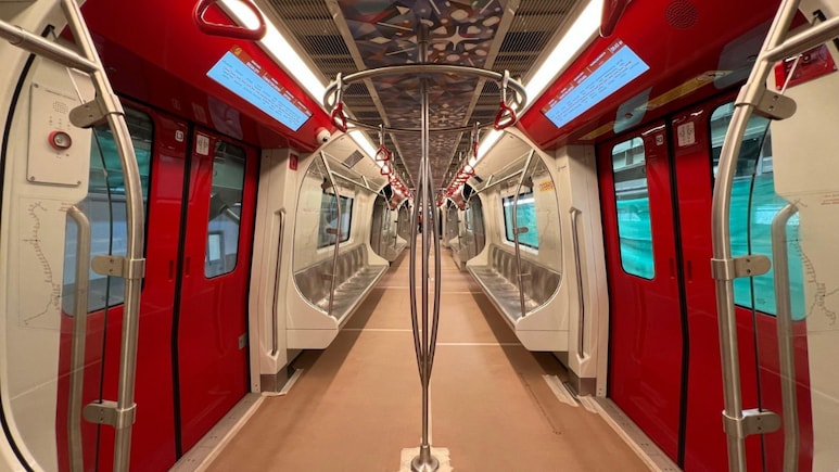 'Diamond City' Surat Gets Diamond-Themed Metro Trains, Deputy CM Harsh ...