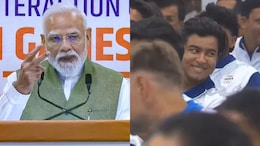 PM मोदी ने किया 15 साल के खिलाड़ियों का जिक्र, सुनते ही खिलखिला उठे वैभव सूर्यवंशी, रिएक्शन वायरल