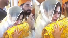 गोल्डन टेम्पल में भावुक हुईं सारा अली खान, सिसक-सिसक कर रोती दिखीं एक्ट्रेस