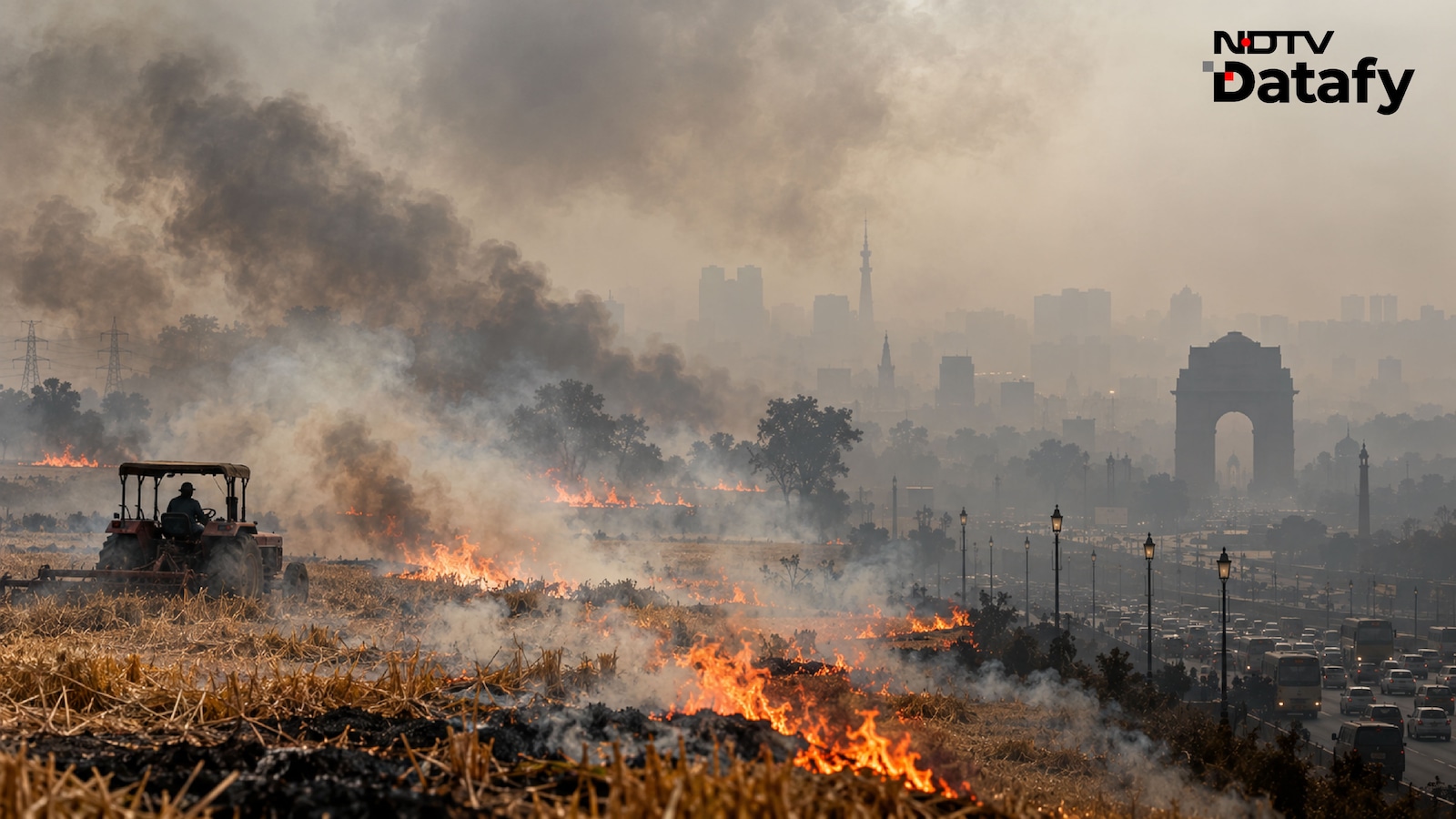 Multiple Factors Drive Delhi's Pollution Amid Severe Air Quality in Southern Cities