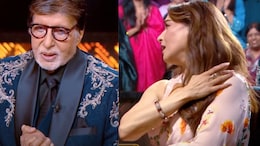 Madhuri Dixit Channels Her Inner Diva On <i>Kaun Banega Crorepati</i>, Amitabh Bachchan In Awe