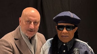 'Met A Deeply Kind Man': Inside Anupam Kher's Evening With Stevie Wonder