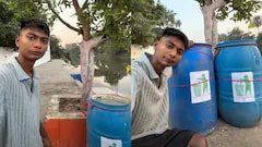 Bittu Tabahi Disheartened After Dustbin Placed To Keep River Clean Gets Stolen
