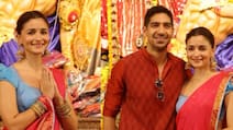 Alia Bhatt Channels Her Inner Rani At Ayan Mukerji's Family Durga Puja Pandal