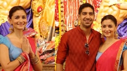 Alia Bhatt Channels Her Inner Rani At Ayan Mukerji's Family Durga Puja Pandal