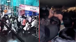 Kolkata Stampede Video Captures Panic As Crowd Surge Triggers Chaos At Pandal