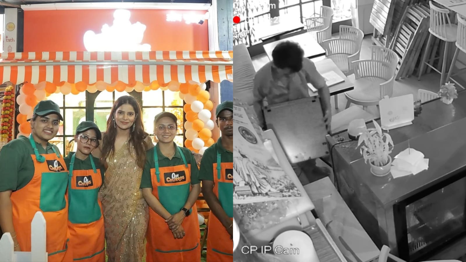 Archana Gautam Shares Details and CCTV Footage of Mumbai Cafe Robbery