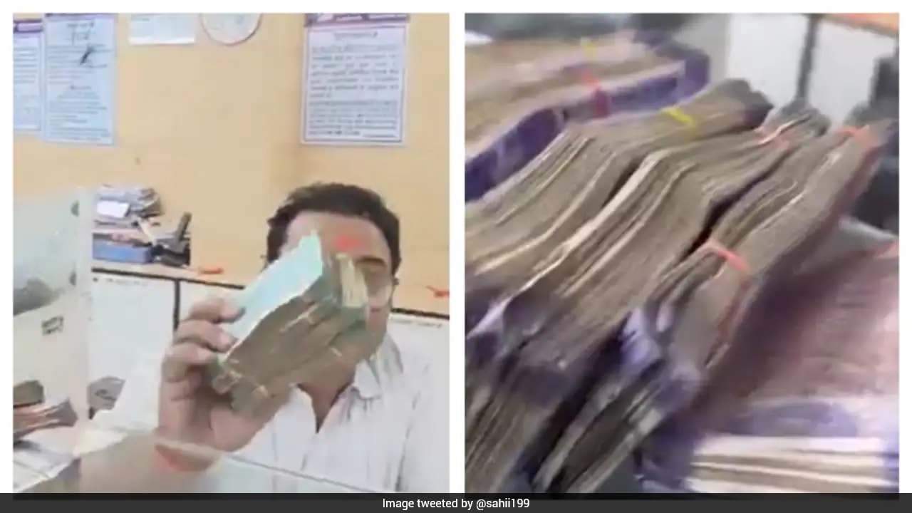 SBI Customer Argues With Employee Over Cash Deposit, Video Sparks Debate