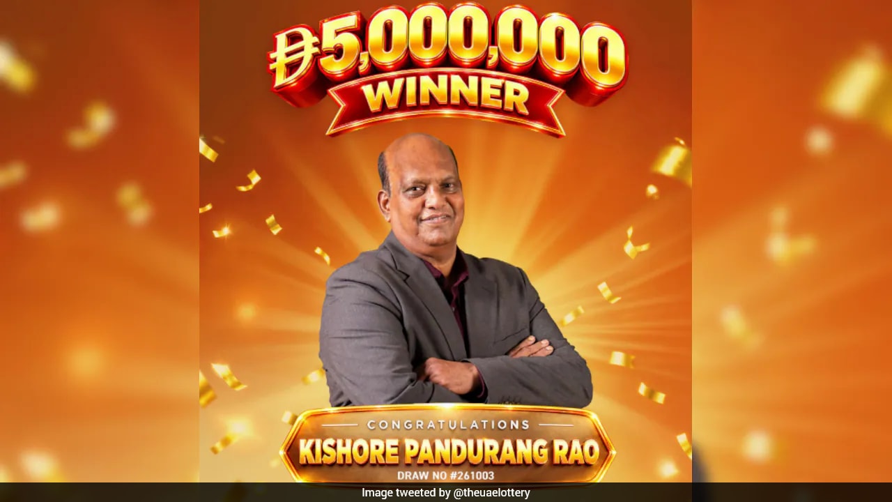 Indian Man Wins Rs 12.9 Crore Lottery After 33 Years In UAE, Eyes Golden Visa