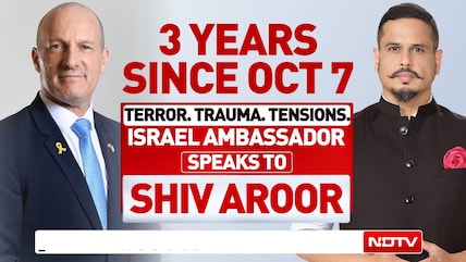 "An Open Wound": Israeli Envoy Reuven Azar On 3 Years Since October 7