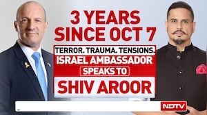 "An Open Wound": Israeli Envoy Reuven Azar On 3 Years Since October 7