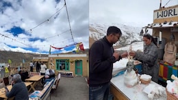 This Himachal Cafe Is Known As The World's Highest Ice Cream Shop At 14,400 Feet