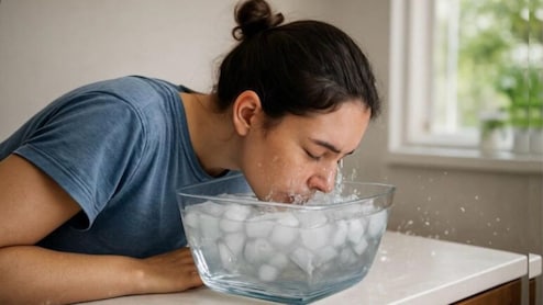 बर्फ के पानी में चेहरा कब डुबोना चाहिए? बर्फ के पानी में चेहरा डालने से क्या होता है