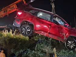 Video: Train Rams Car At Railway Crossing, Driver Escapes, Alleges Gateman Was Drunk