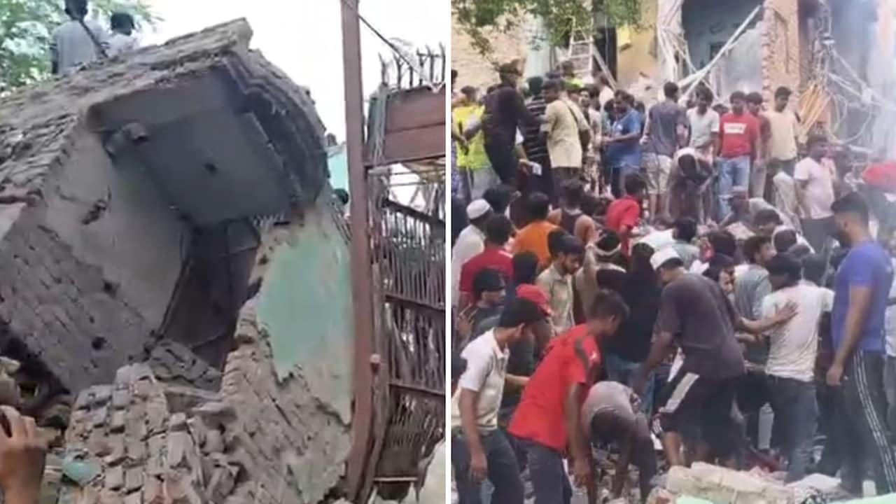 Many Trapped As 5-Storey Building Collapses In Delhi Month After Hostel Tragedy