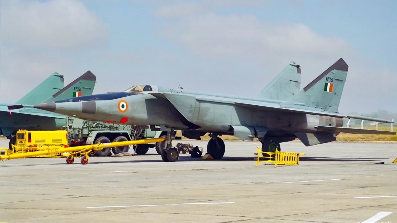 Indian Airforce, MIG-25, Fighter Plane