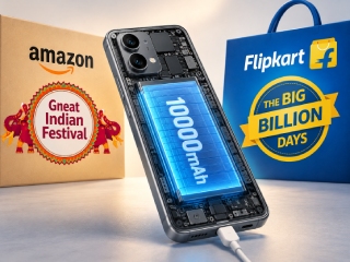 Amazon-Flipkart Sale 2026: 10,000mAh बैटरी वाले 4 फोन पर बंपर डील्स, 1 सुपर कॉइन से मिलेगी ₹2 हजार की छूट