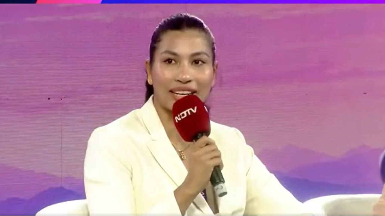 NDTV World Summit में लवलीना बोरगोहेन ने बताई बॉक्सर बनने की दिलचस्प कहानी