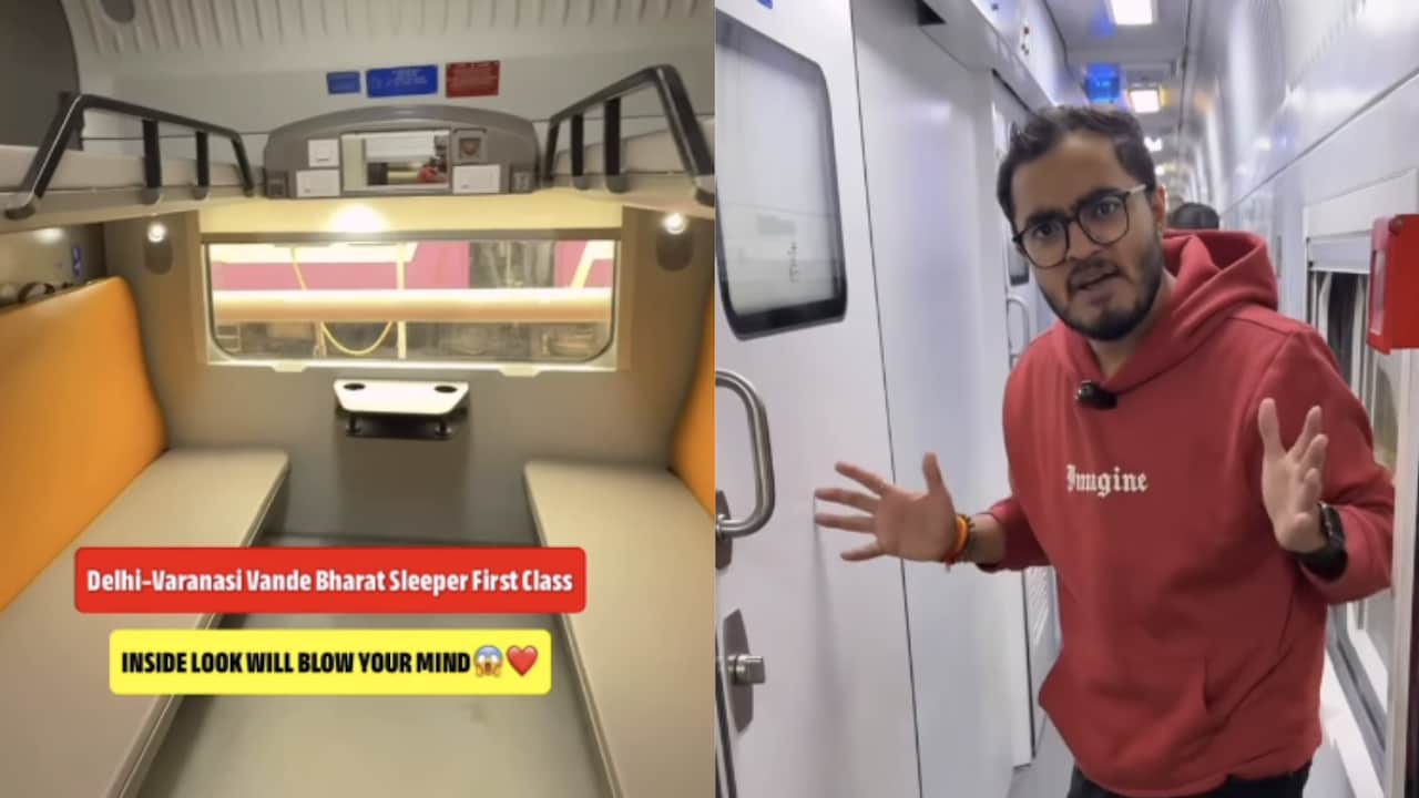 Inside New Delhi-Varanasi Vande Bharat Sleeper Before It Starts On October 30