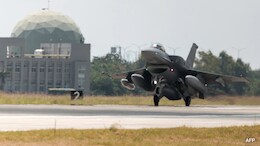 Taiwan Receives First US-Made F-16V Fighter Jets Amid China Threat