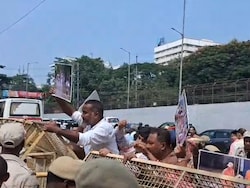 Slogans, Black Flags: Protests Near Himanta Sarma's Home Over Assam Floods