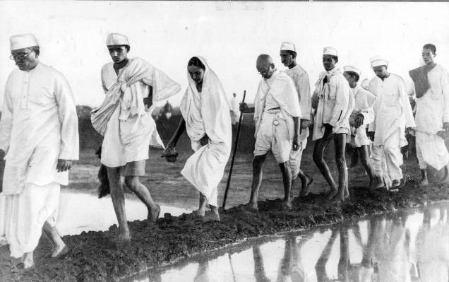 Mahatma Gandhi reportedly walked 18 Kms a day