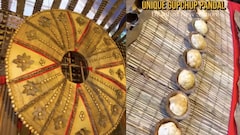 This Viral Durga Puja Pandal Has Giant Puris, Puchka Towers And More