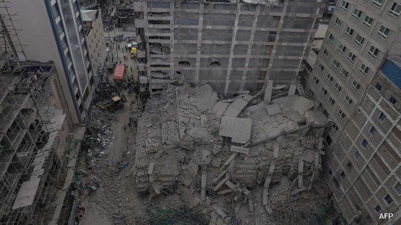 Many Feared Trapped As Multi-Storey Building Collapses In Kenya