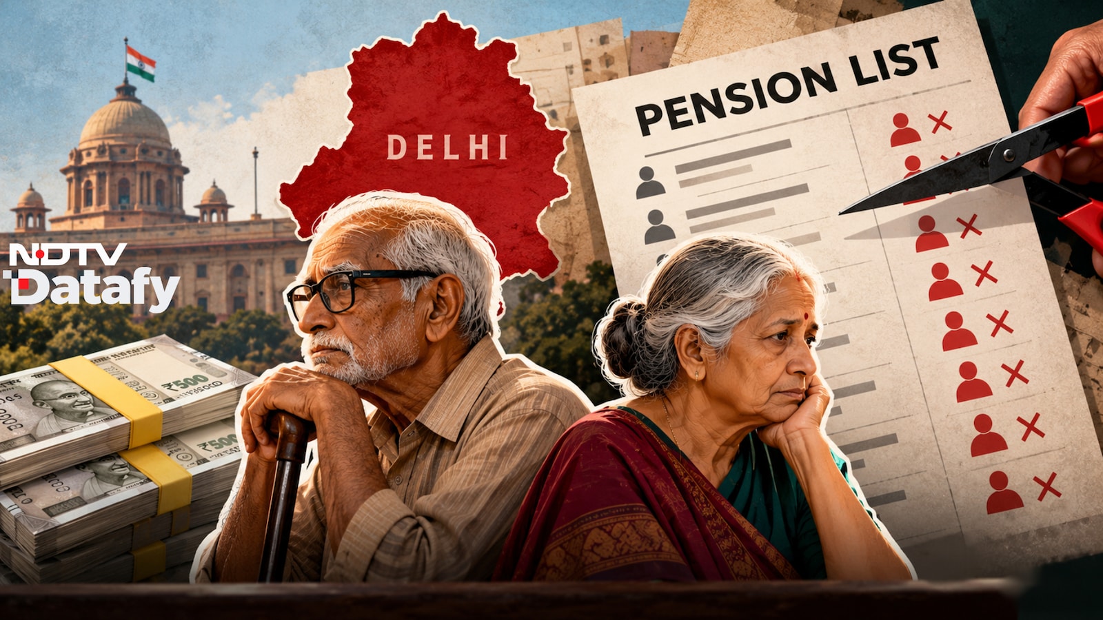 Delhi Begins Verification of Over 4.3 Lakh Old-Age Pension Beneficiaries