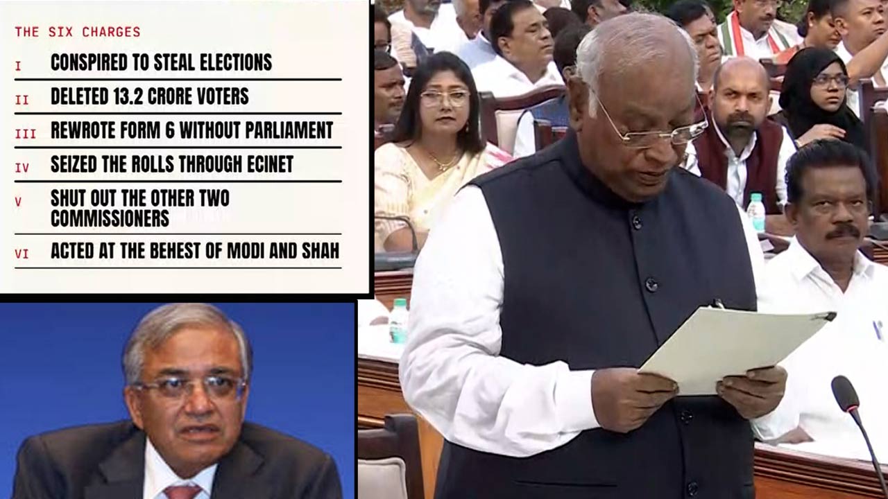 INDIA Bloc Adopts 'Mock Impeachment' Resolution Against CEC, Levels Six Charges