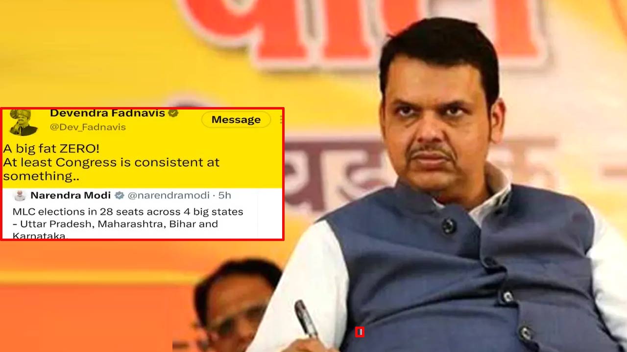 Congress Flips MLC Polls Script In Nagpur, Jabs PM, D Fadnavis Over Posts