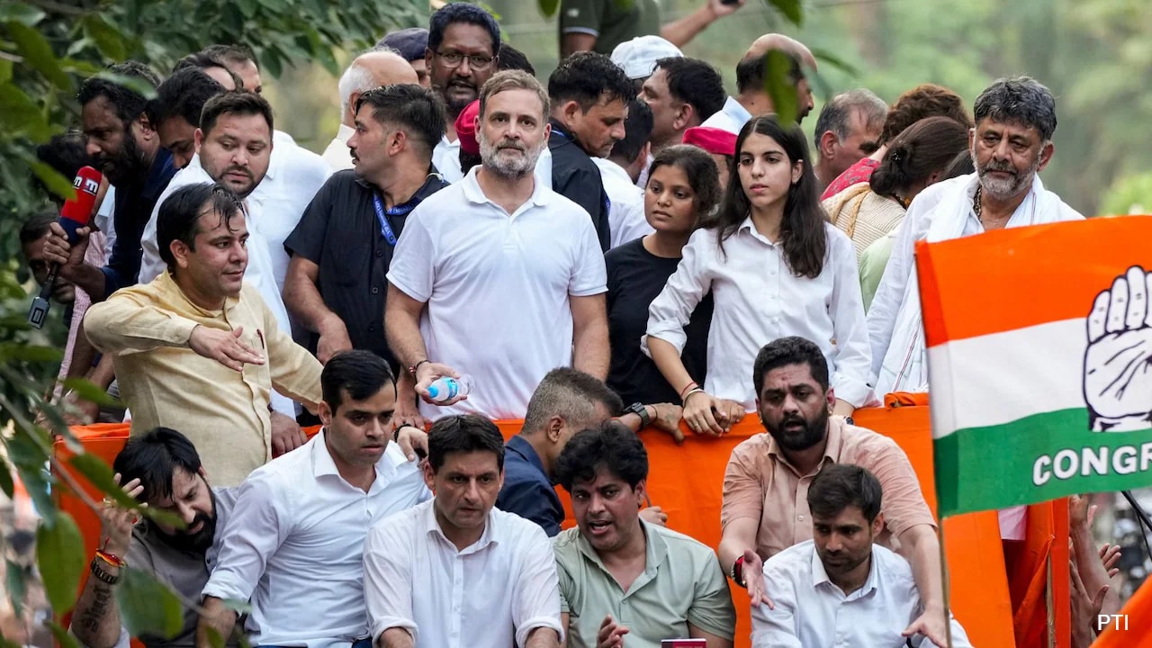 Rahul Gandhi Hosts High Tea For INDIA Bloc Day After Street Protest