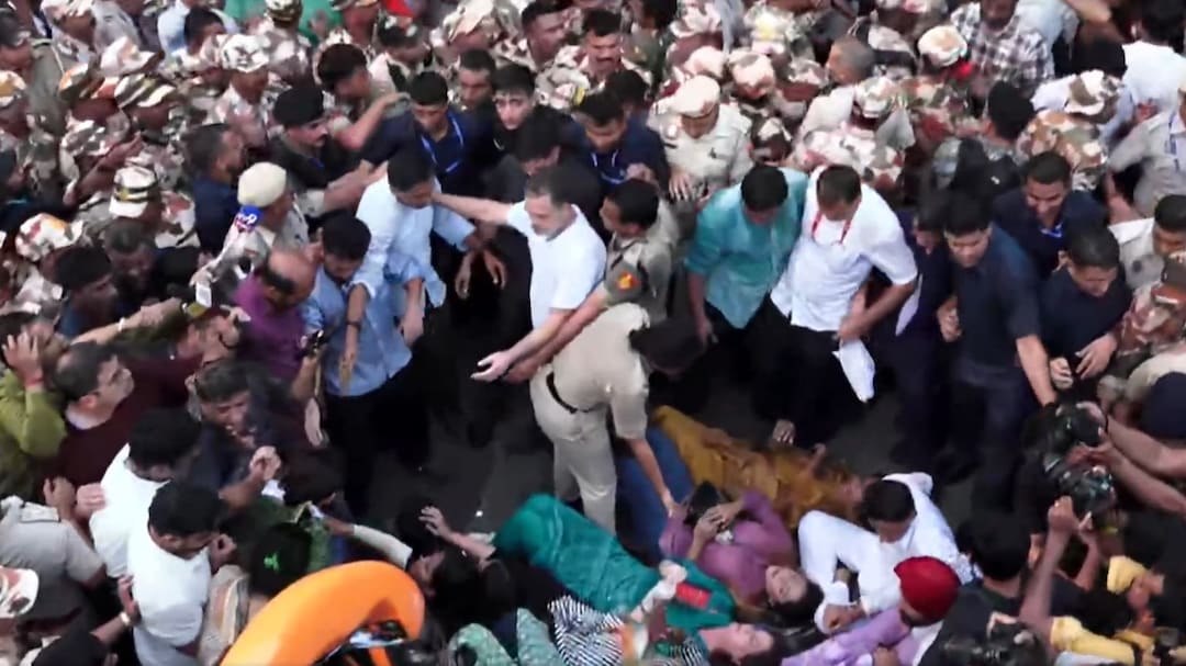 INDIA Bloc Protest LIVE Updates: Rahul Gandhi Detained By Delhi Police Near Jantar Mantar