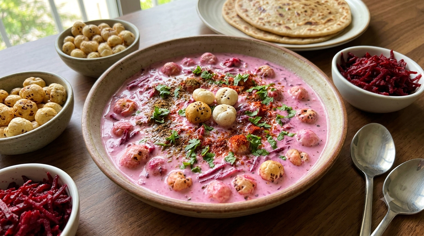 Stay Full And Energised During Navratri With This Beetroot-Makhana Raita