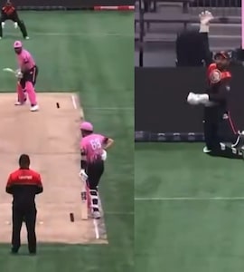 USA Pacer Ali Khan Bowls Delivery That Cannot Exist, Stunned Cricket World Has Questions