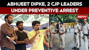 Abhijeet Dipke, 2 CJP Leaders Under Preventive Arrest Before Day 2 Of Protest