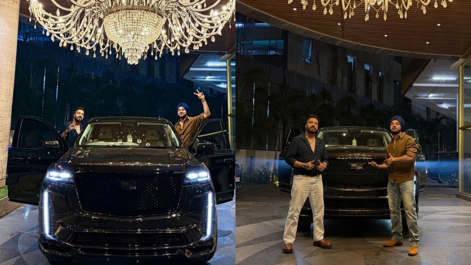 Singer Mika Singh Unveils Rare Cadillac Escalade SUV in Mumbai