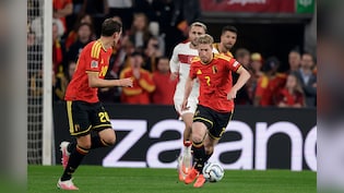 Kevin De Bruyne's Brace Powers Belgium To 3-0 Win Over Turkey, France Held By Italy