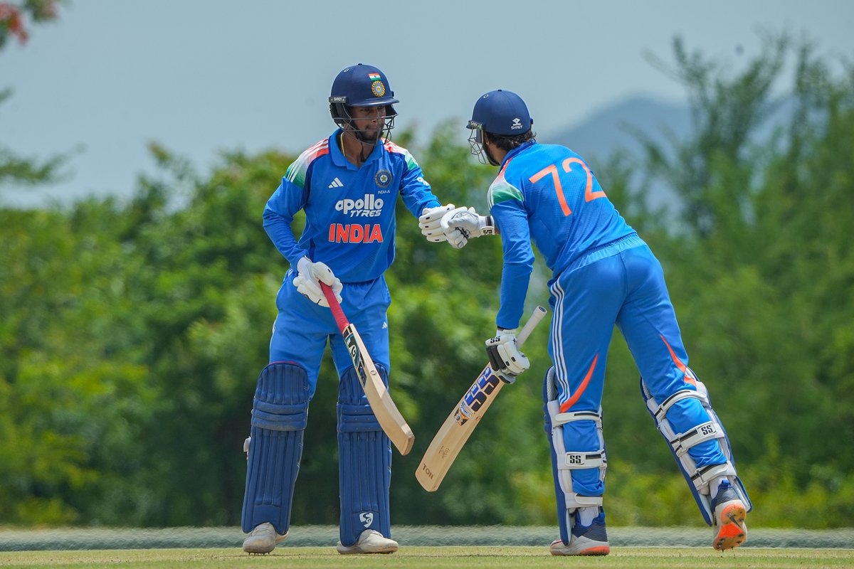 India A Seal Thumping Win vs Australia A; Suryansh Shedge, Vipraj Nigam Star 
