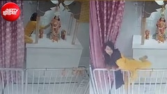 लखनऊ के मंदिर में दिनदहाड़े चोरी, श्रद्धालु बनकर आई महिला देवी के गहने लेकर फरार, CCTV में कैद हुई वारदात