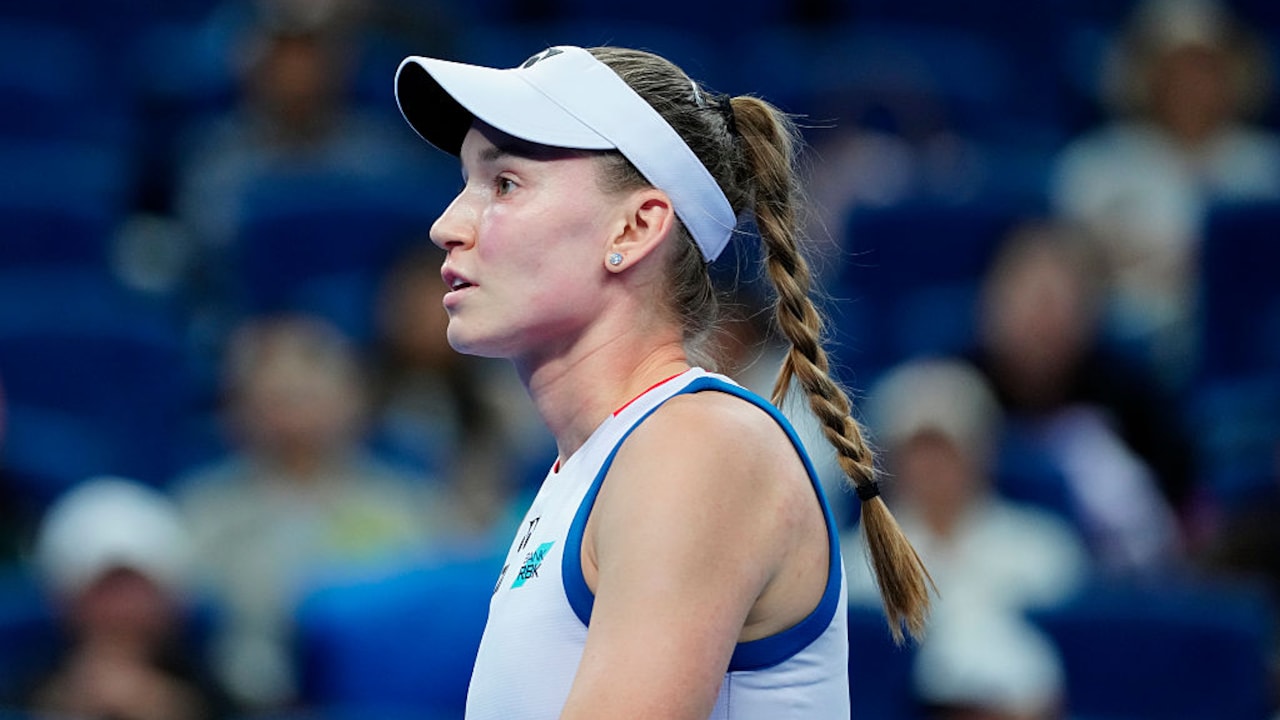 Elena Rybakina reaches Ningbo quarterfinals after Kudermetova retires
