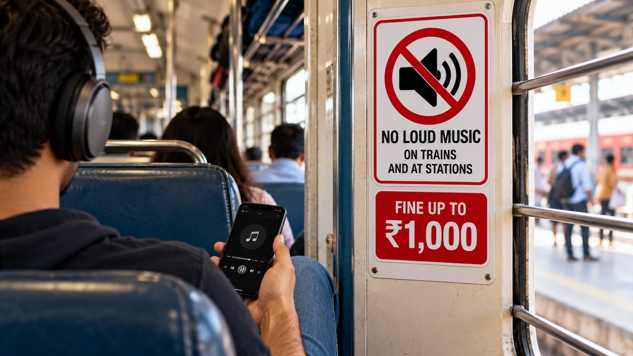 Loud Phone Calls, Music On Trains May Land You In Jail