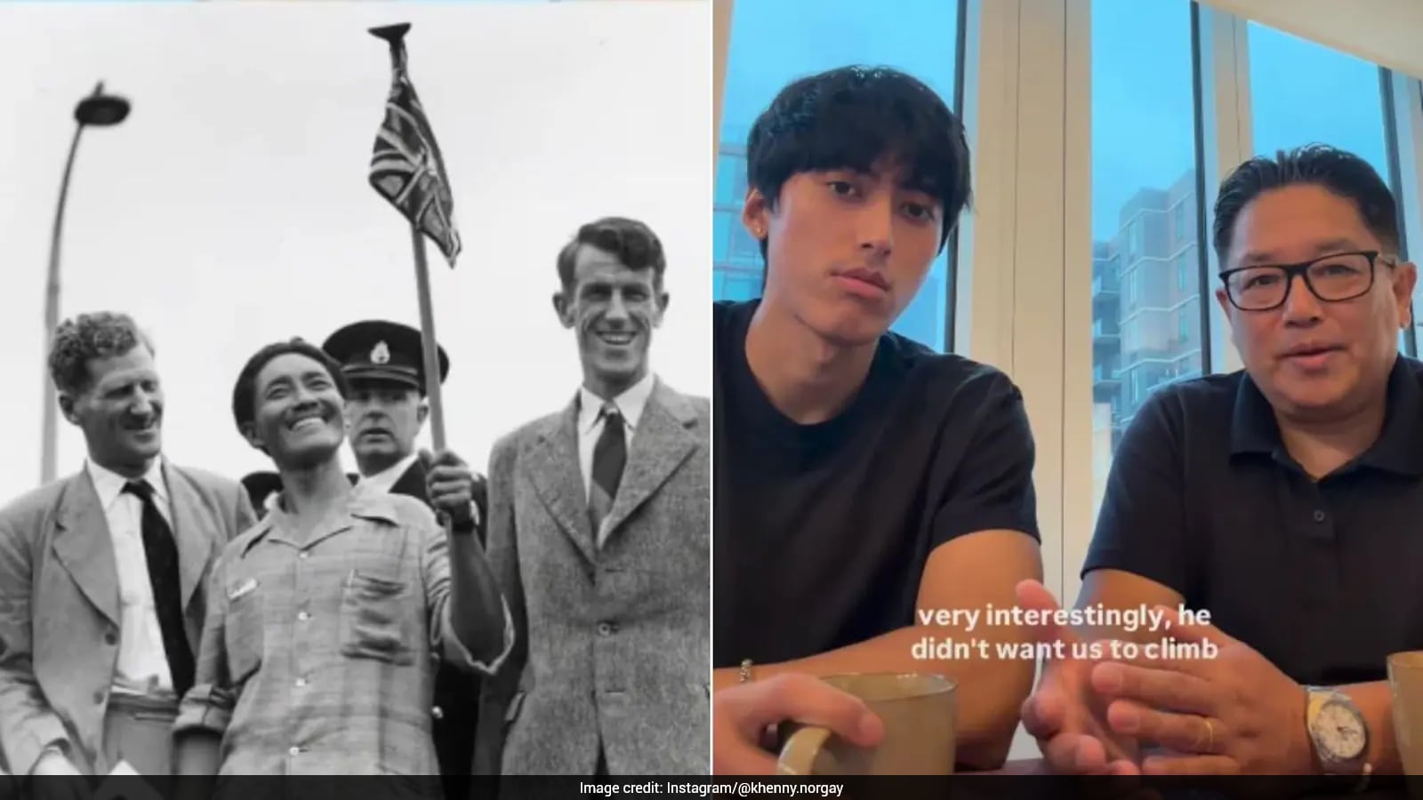Tenzing Norgay's Son Recalls Childhood and His Father's Views on Climbing