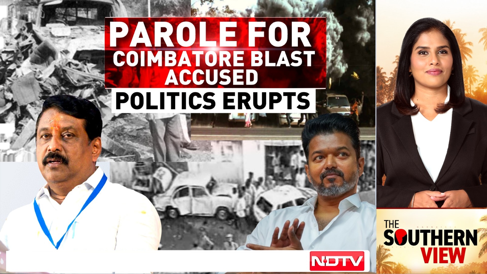 Vijay Government Under Fire Over Parole For 5 Coimbatore Blasts Convicts