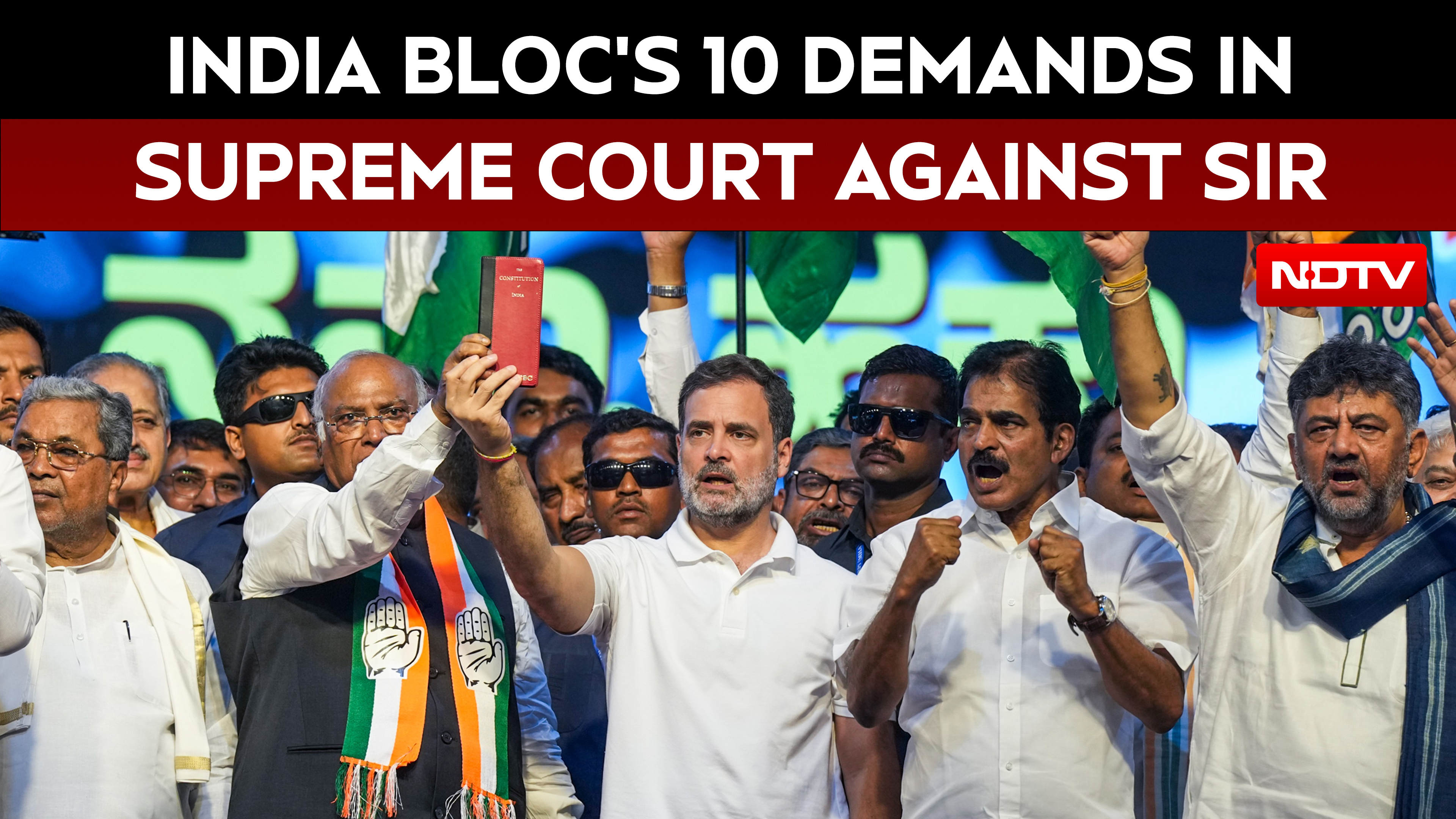 INDIA Bloc's 10 Demands In Supreme Court: Nationwide SIR Stay, Audit By Ex-Judge And More