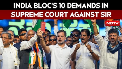 INDIA Bloc's 10 Demands In Supreme Court: Nationwide SIR Stay, Audit By Ex-Judge And More