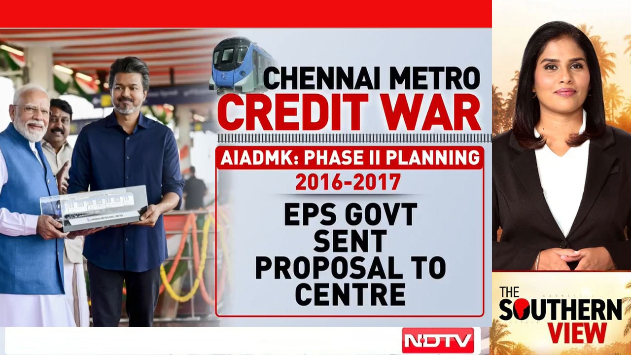 Chennai Metro Opening Sparks Credit War Between DMK and AIADMK