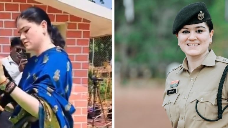 साड़ी पहनकर AK-47 से ताबड़तोड़ फायरिंग, कौन हैं छत्तीसगढ़ की 'लेडी सिंघम' IPS अंकिता शर्मा?